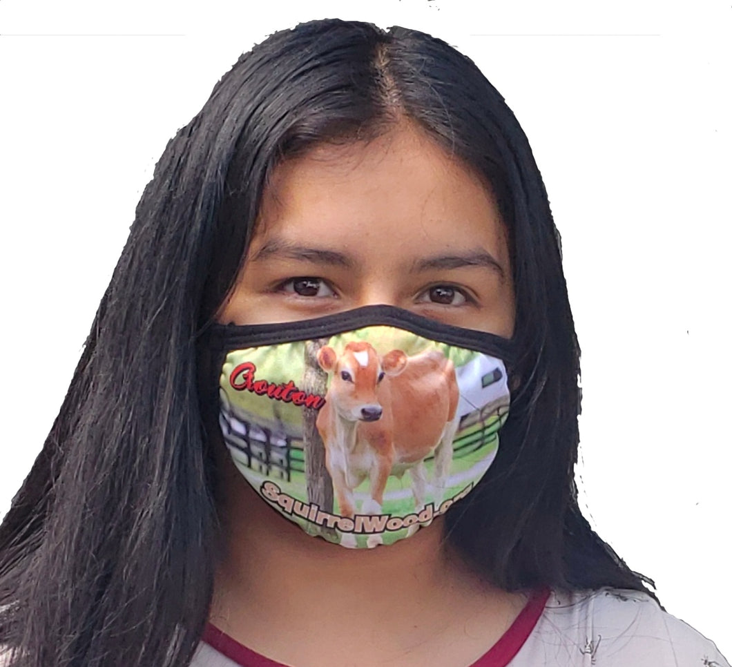 SquirrelWood Equine Sanctuary Cloth Face Mask