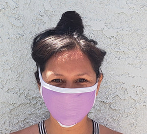 Solid Color Print Cloth Face Mask