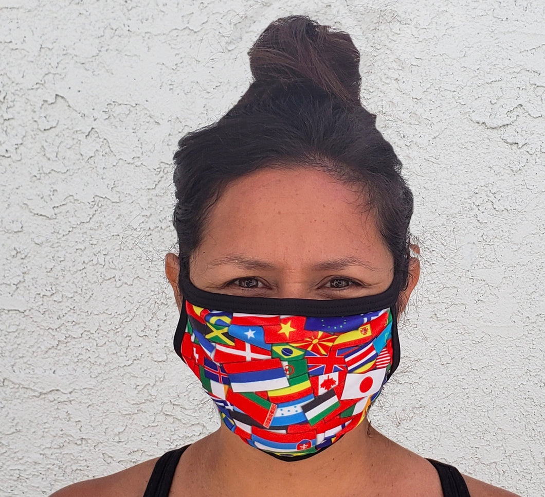 Flags of the World Cloth Face Mask